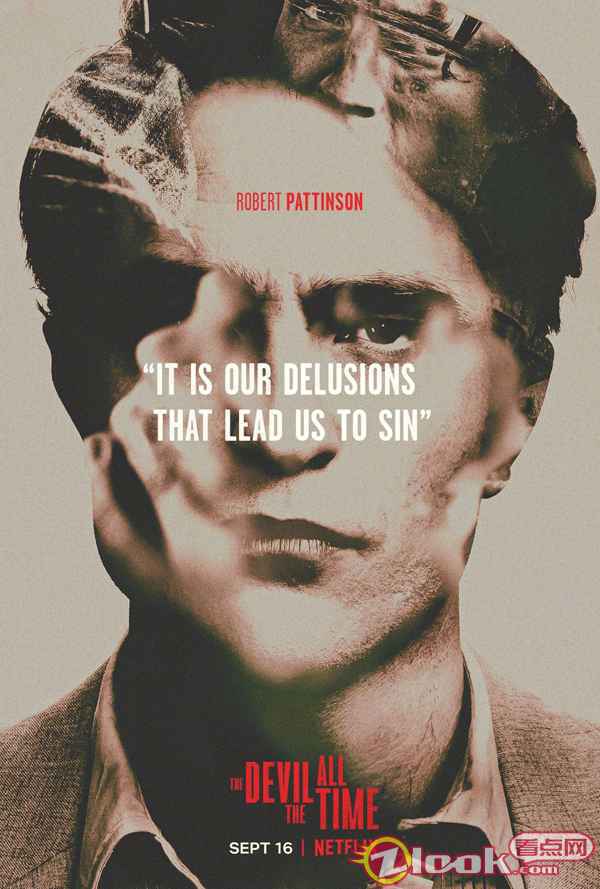 荷兰弟主演豪华阵容新片《神弃之地》发布11人角色海报！明日上线Netflix