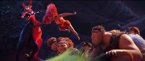 梦工场动画《疯狂原始人2》首曝预告片 Croods一家体验新世界