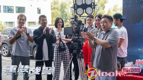 陈小春银幕新作《重装战警》开机 与王晶再次硬碰硬（高清组图）