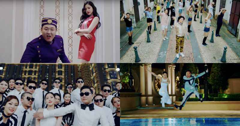 PSY x 孙娜恩的经典作!〈New Face〉MV 观看次数破两亿