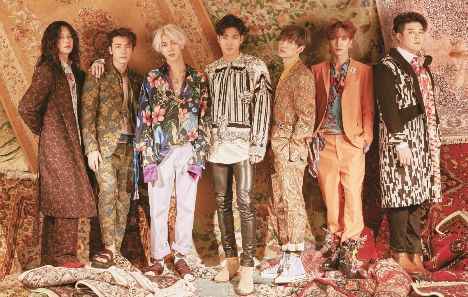 只有自己能超越自己 Super Junior达成台湾KKBOX韩语专辑周榜122周一位！