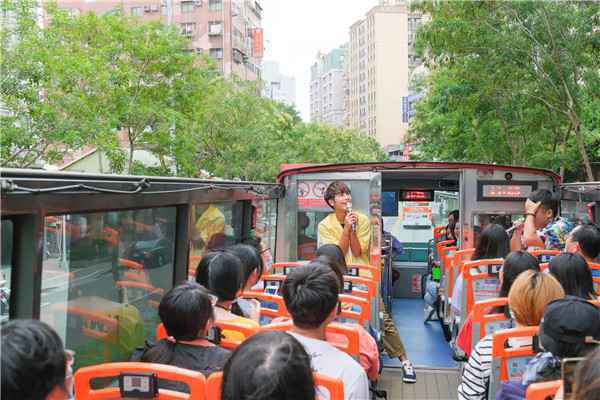 鼓鼓吕思纬北流观光巴士启动