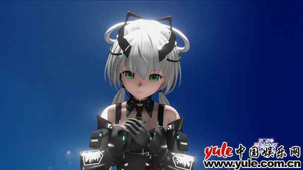 洛天依酷炫造型惊艳最美的夜 一首《夜航星》带领走进三体文明