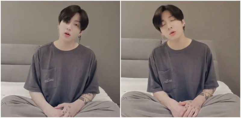 防弹少年团BTS柾国公开Cover歌曲：果然是Cover妖精！