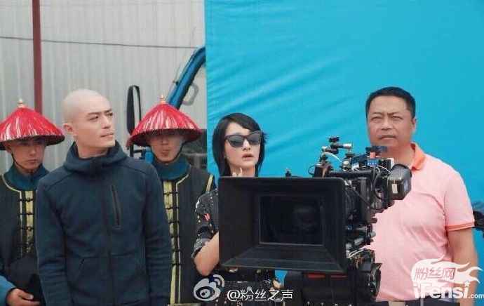 《如懿传》开机 感受下光头霍建华魅力