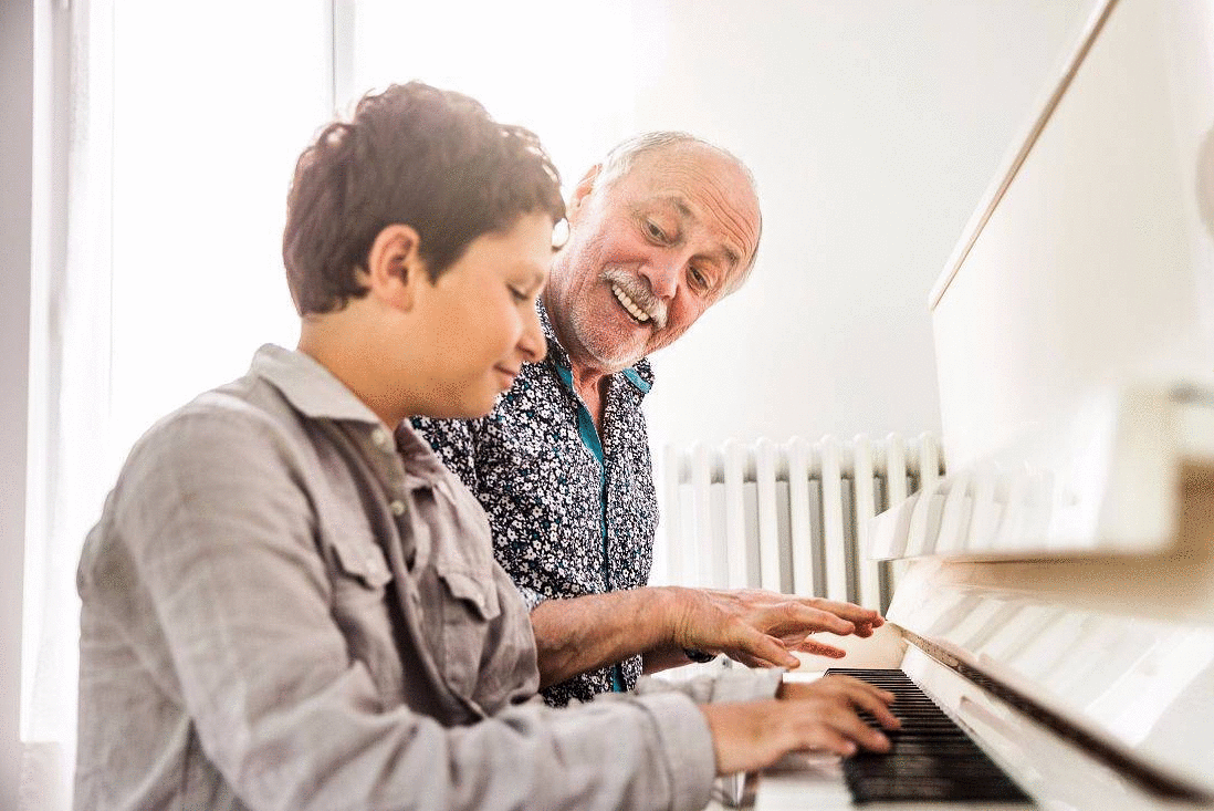 一个人弹琴技术的好坏与什么有关系？