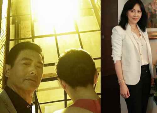 刘嘉玲晒与周润发自拍 名副其实是“影后”