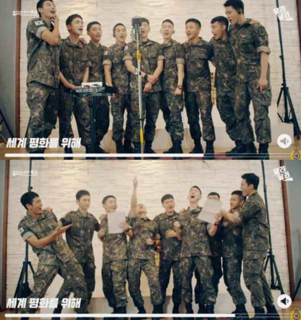 KEY、XIUMIN、圣圭...等人演唱的全新陆军军歌公开!
