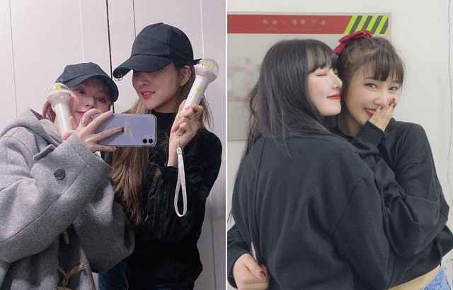 GFRIEND 週末化身小迷妹!参加 IU、RED VELVET 演唱会