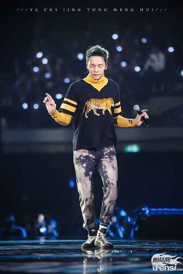 绿头发陈伟霆像GD？其实他俩太不同了