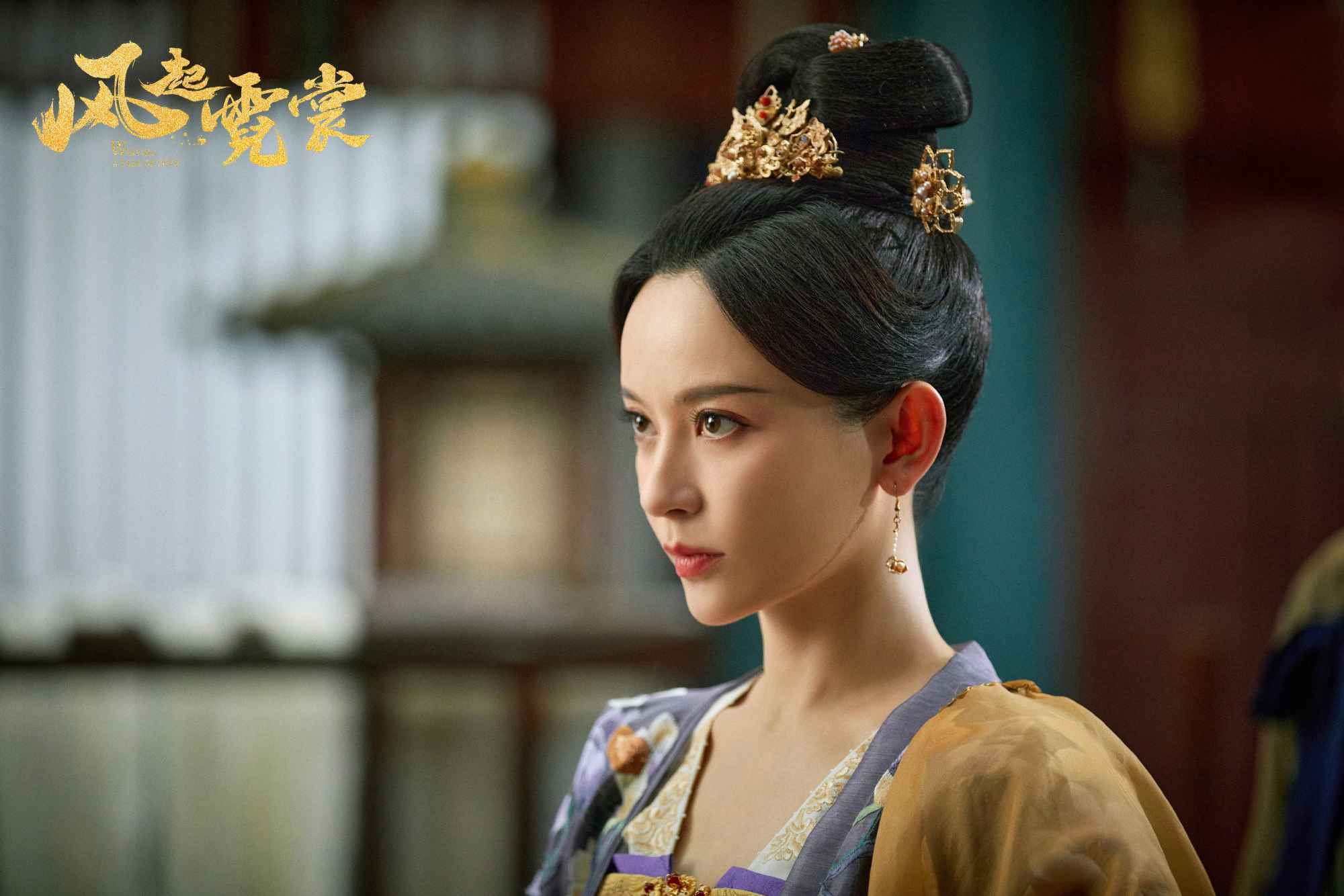 《风起霓裳》武媚娘光头造型上线 施诗用颜值驾驭高难度发型