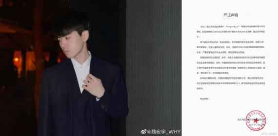 魏宏宇公司声明