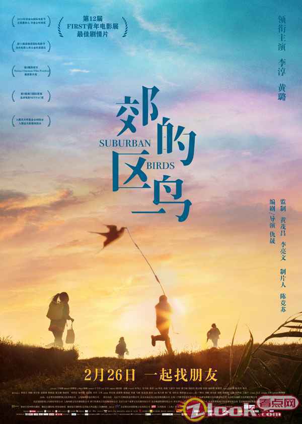 FIRST影展最佳剧情片《郊区的鸟》曝“童真”版海报 李淳黄璐回望童年光景
