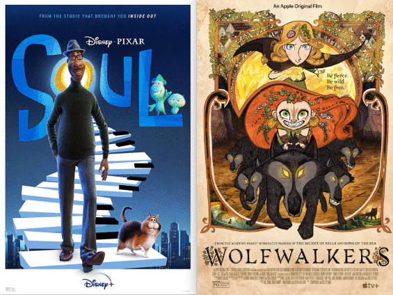 1 第48届美国动画安妮奖提名出炉!《心灵奇旅》《狼行者》各获10提领跑