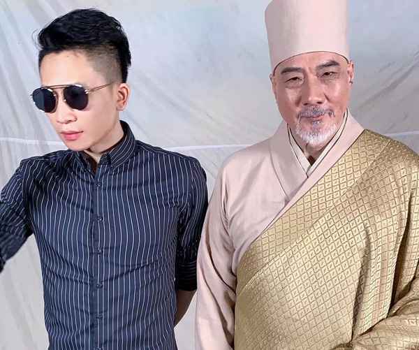 联合出品人、制片人姜蓉蓉出席电影《侠女严咏春》开机仪式并饰演五枚师太角色