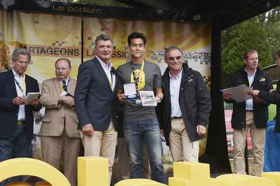 彭于晏任2015环法赛首任大中华区亲善大使