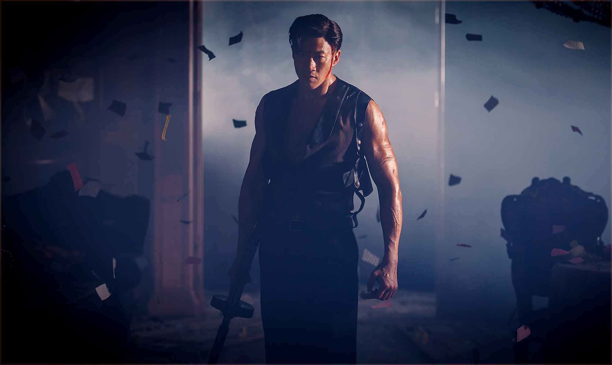 何润东参演《游戏规则》获赞拼命三郎