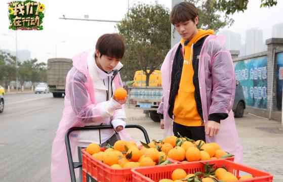 东方卫视《我们在行动》继续前行蒋勤勤卖脐橙遭王耀庆“砸场”ALL IN男团熬夜排练迎接新挑战