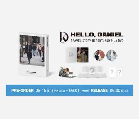 珍藏姜丹尼尔的旅行回忆《HELLO, DANIEL》将发行 DVD！