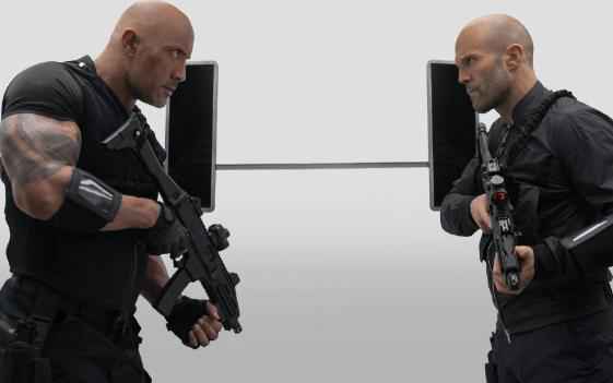 《速度与激情：特别行动》公布全新官方剧照 强森、杰森青筋凸起联袂作战