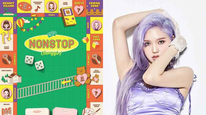 可以「玩」的回归预告！OH MY GIRL掷骰子走棋，走到什么就公开什么