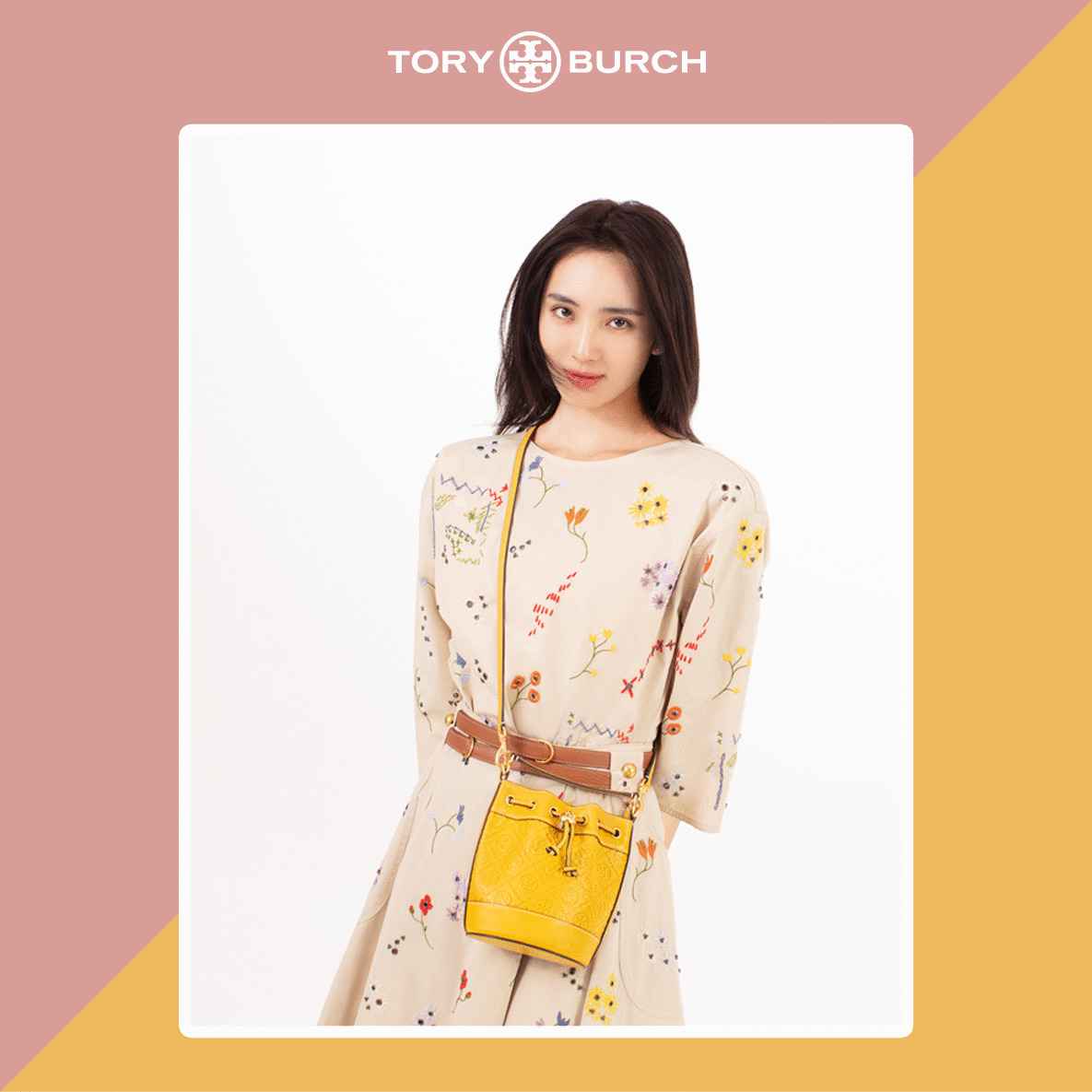 王紫璇《嘉人》X Tory Burch时尚大片 展现双面自我