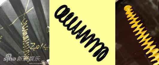 古天乐签名照神似旋风土豆 被调侃手抽筋