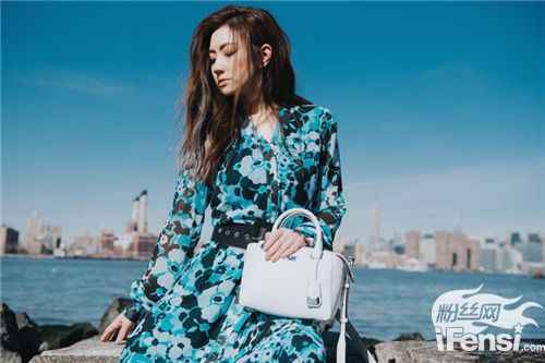 Selina任家萱纽约街拍曝光 演绎百变女神