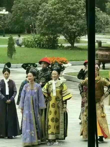 《如懿传》曝路透 霍建华周迅心情不错