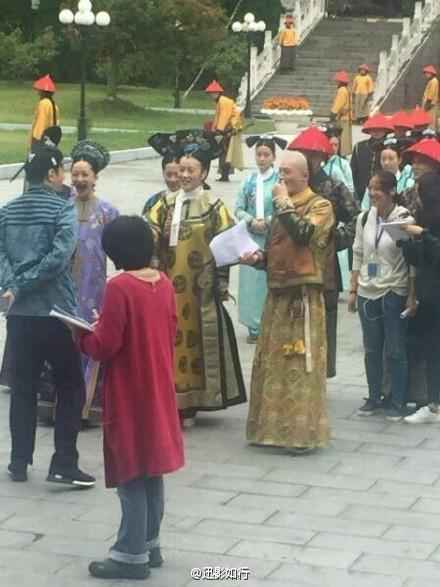 《如懿传》曝路透 霍建华周迅心情不错