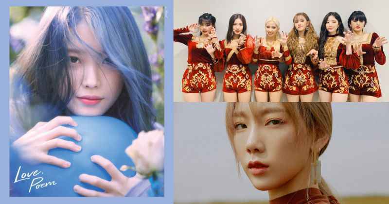 韩国人上周都听什么歌?IU、(G)I-DLE、太妍居前三名!