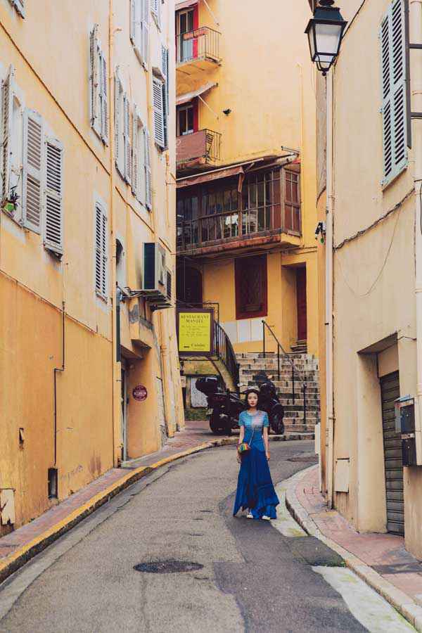 万茜时尚街拍大片 chic风邂逅法式浪漫