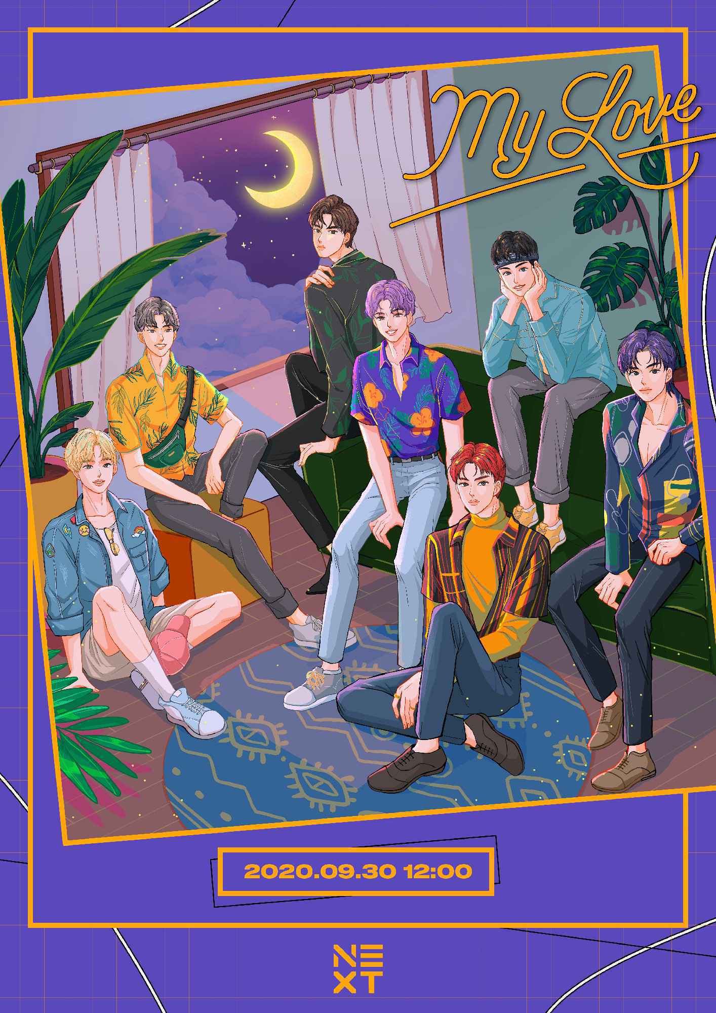 乐华NEXT全新单曲《My Love》上线 感受少年们的秋日浪漫