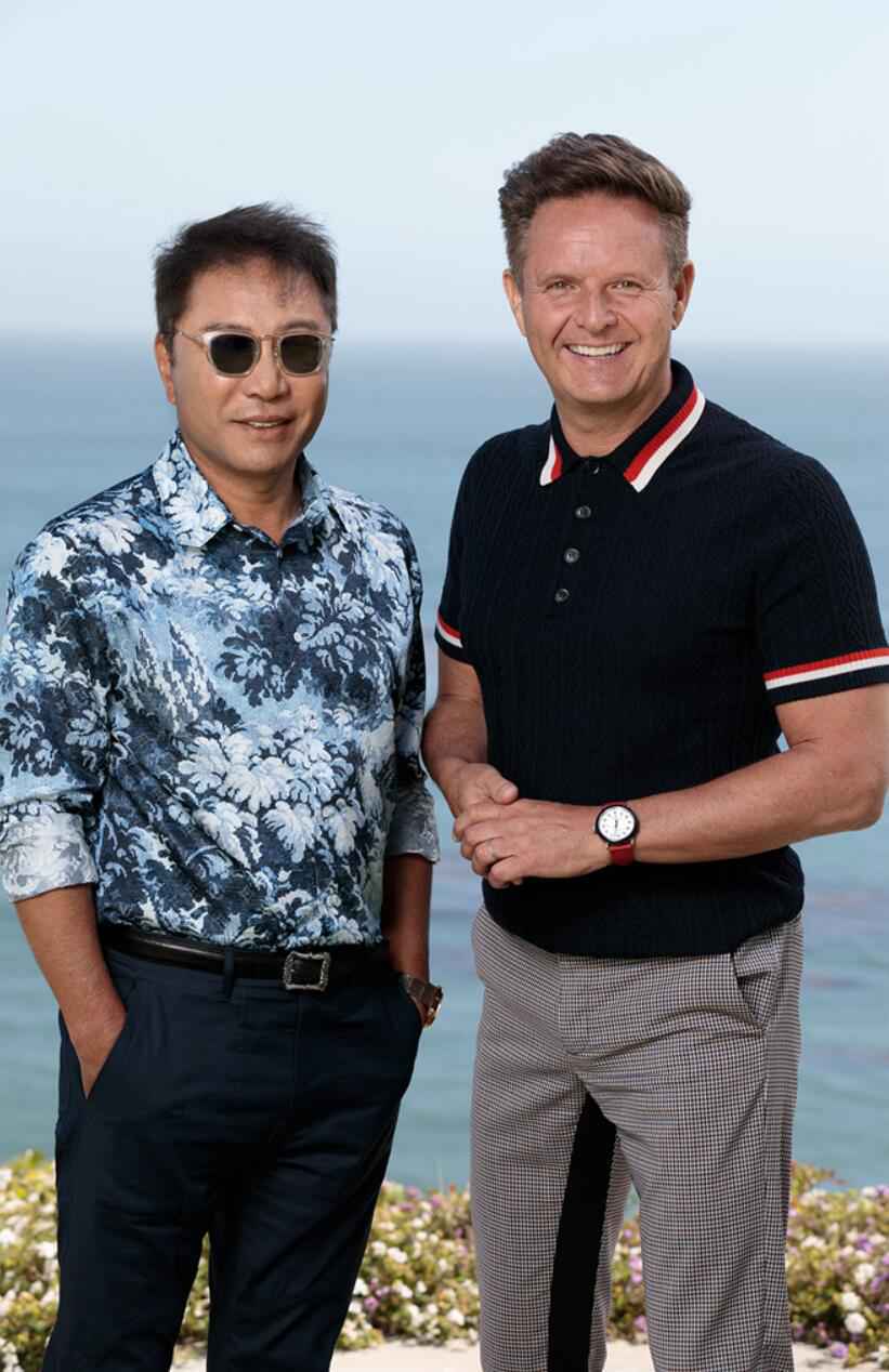 李秀满与Mark Burnett相遇，两位世界级制作人合作推出全球选秀节目！