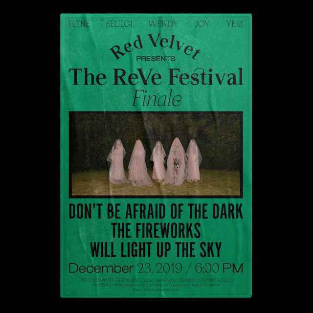 RED VELVET 将于12/23携《THE REVE FESTIVAL FINALE》回归