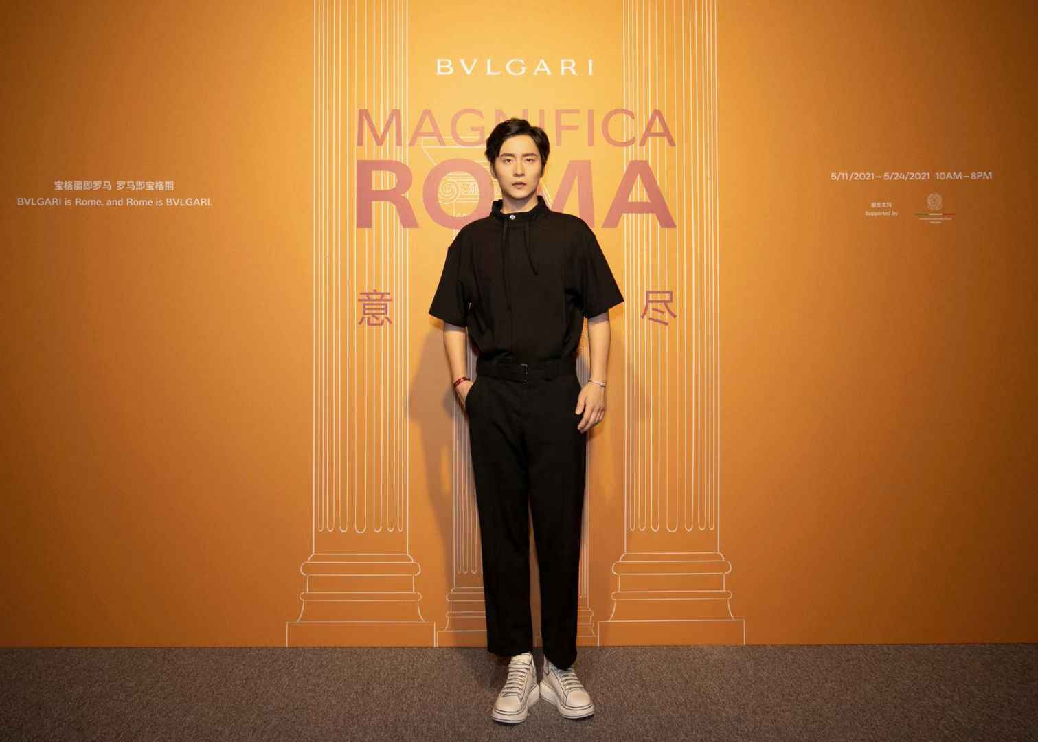 叶子宸受邀参加宝格丽意游未尽巡展 初遇罗马共赴魅力之约