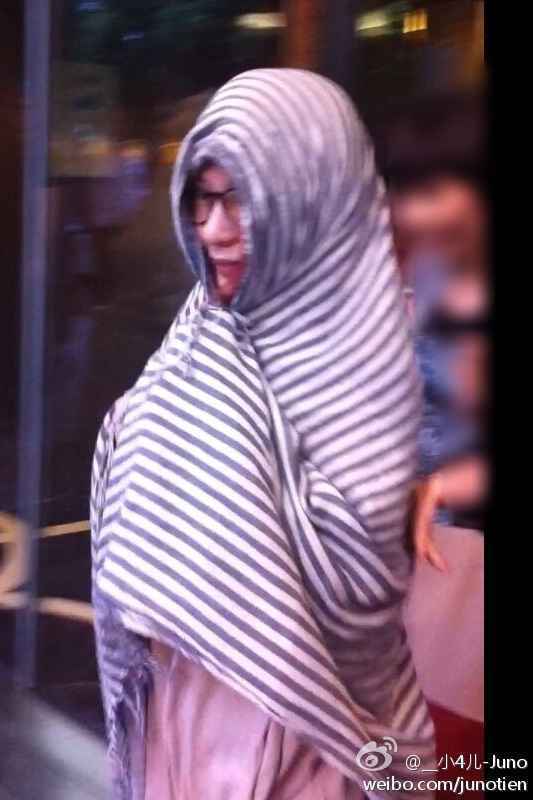 女星机场秀 谁都不服就服田馥甄