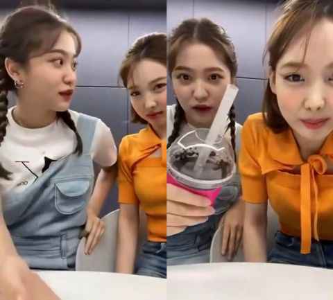 这对跨团好友终于正式同框!TWICE娜琏担任Red Velvet Yeri个人综艺的首位嘉宾
