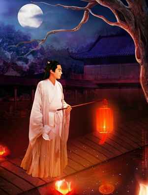 《花千骨》忘加特效 霍建华表演隔空取物