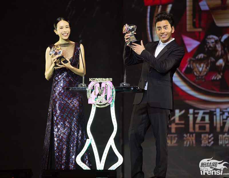 莫文蔚与王大陆同台笑言可惜我已结婚了