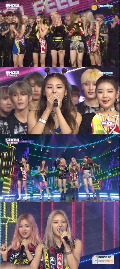 ITZY 凭〈ICY〉夺回归后首冠 归功粉丝「这是所有 MIDZY 的功劳！」