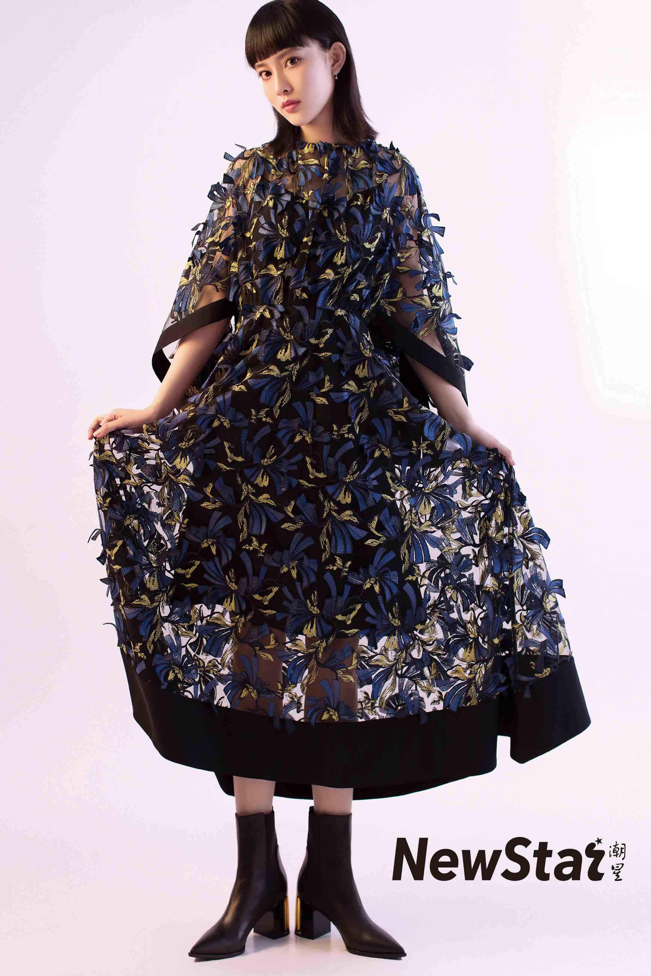 孟子义最新杂志大片曝光 复古齐刘海全新尝试吸睛十足