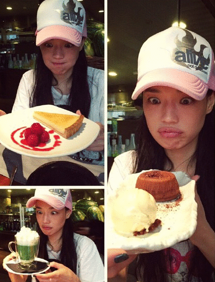 舒淇紧盯美食表情逗趣 刘烨蔡康永“抢女神”