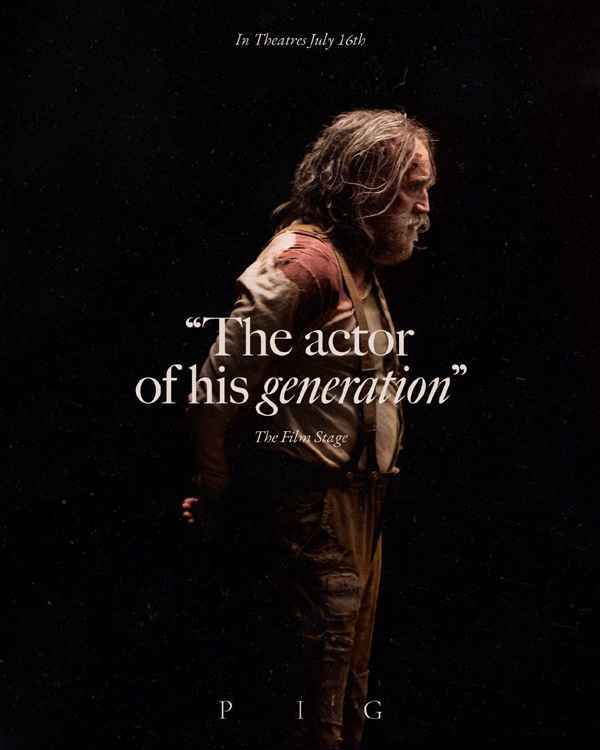 凯奇新片《天才不能承受之重》北美定档 《救猪行动》发布全新海报