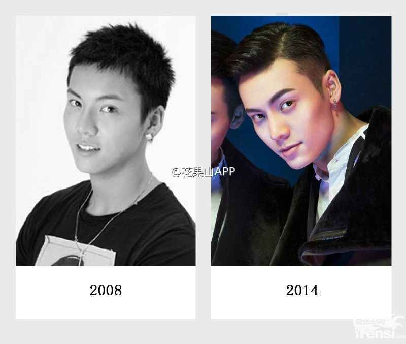 来看陈伟霆的成长记录告诉你他整没整容