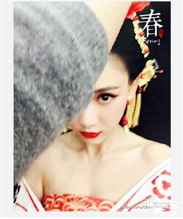 陈乔恩穿上古装!十个赵丽颖都不是对手