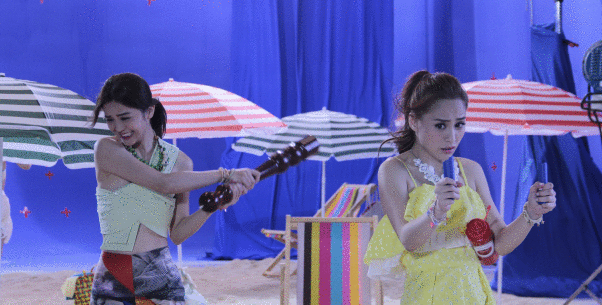 Twins合体又接代言 不惧台风敬业拍摄