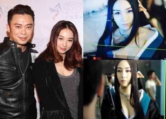 樊少皇晒女友性感造型：鼻血已流满地