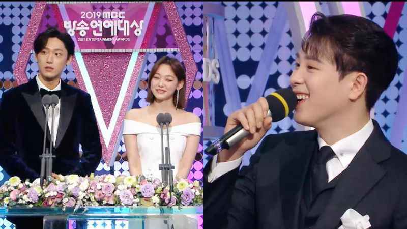 【MBC演艺大赏】李到晛问美娜：「P.O跟我~你会选谁？」