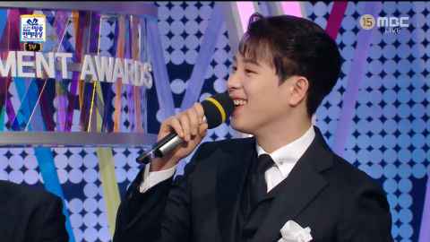 【MBC演艺大赏】李到晛问美娜：「P.O跟我~你会选谁？」